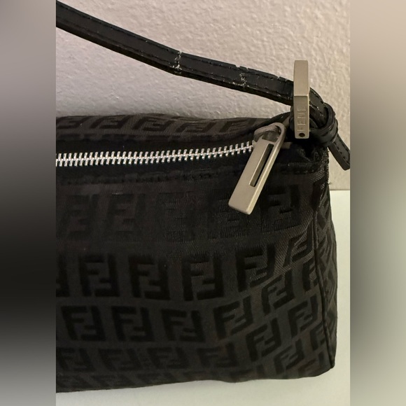 Vintage Fendi Mini Canvas Shoulder Bag - Picture 14 of 16